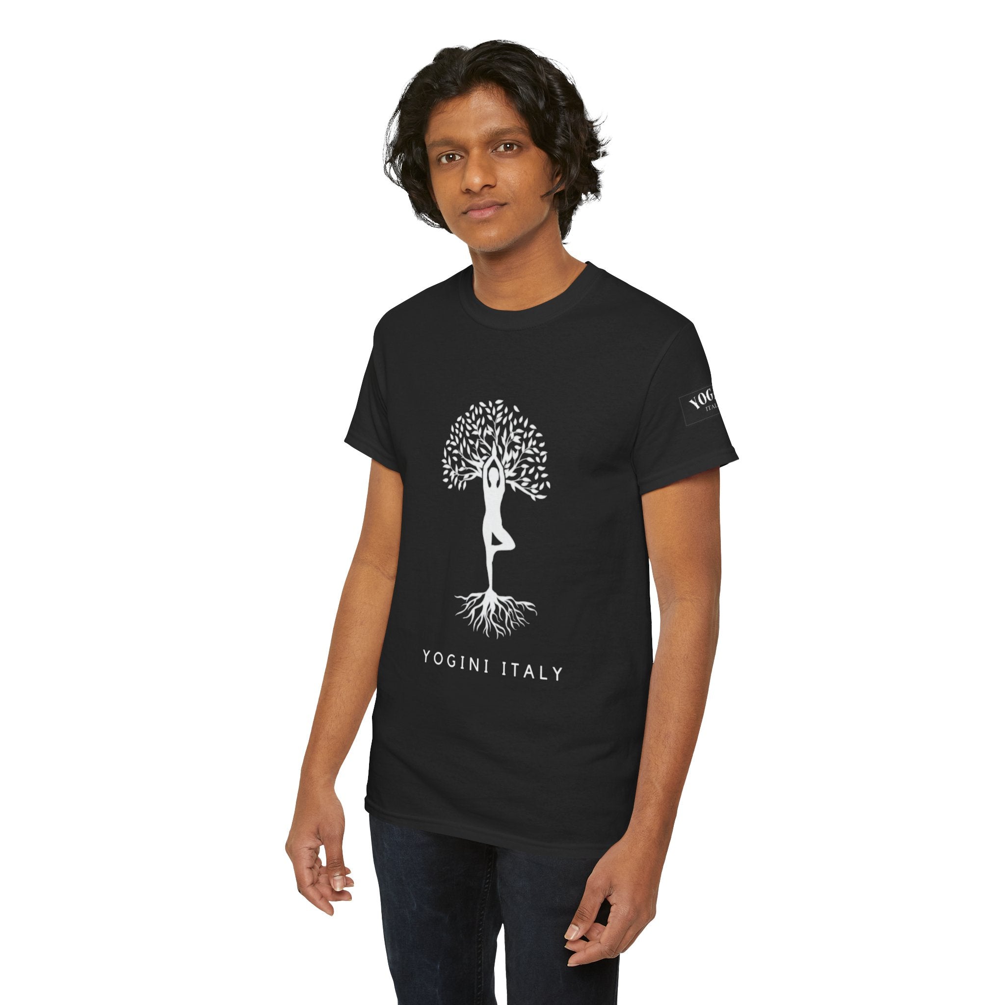 Awesome Yoga Unisex Heavy Cotton Tee by Yogini Italy