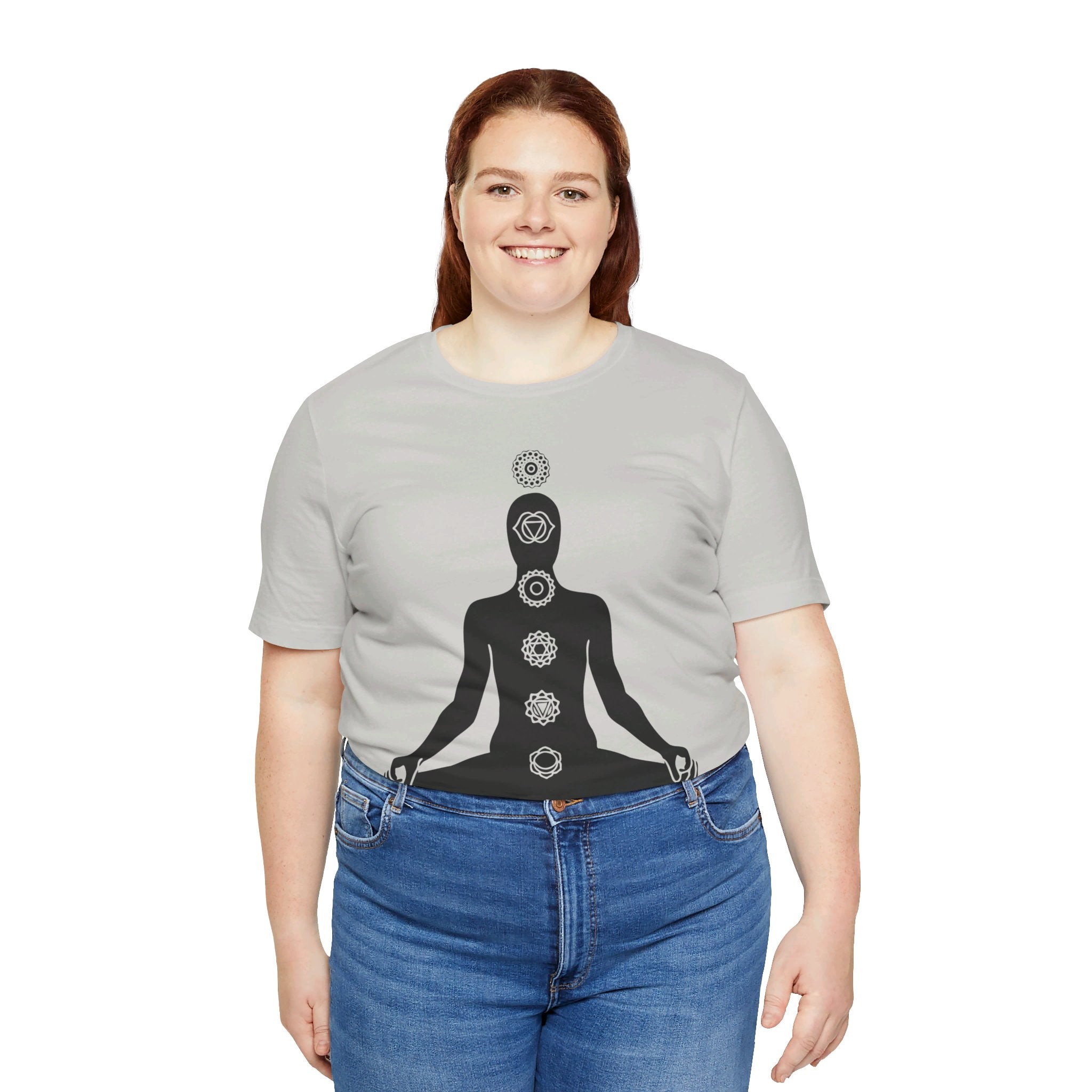 Active Chakra Yoga - Unisex Jersey Short Sleeve Tee by Yogini Italy