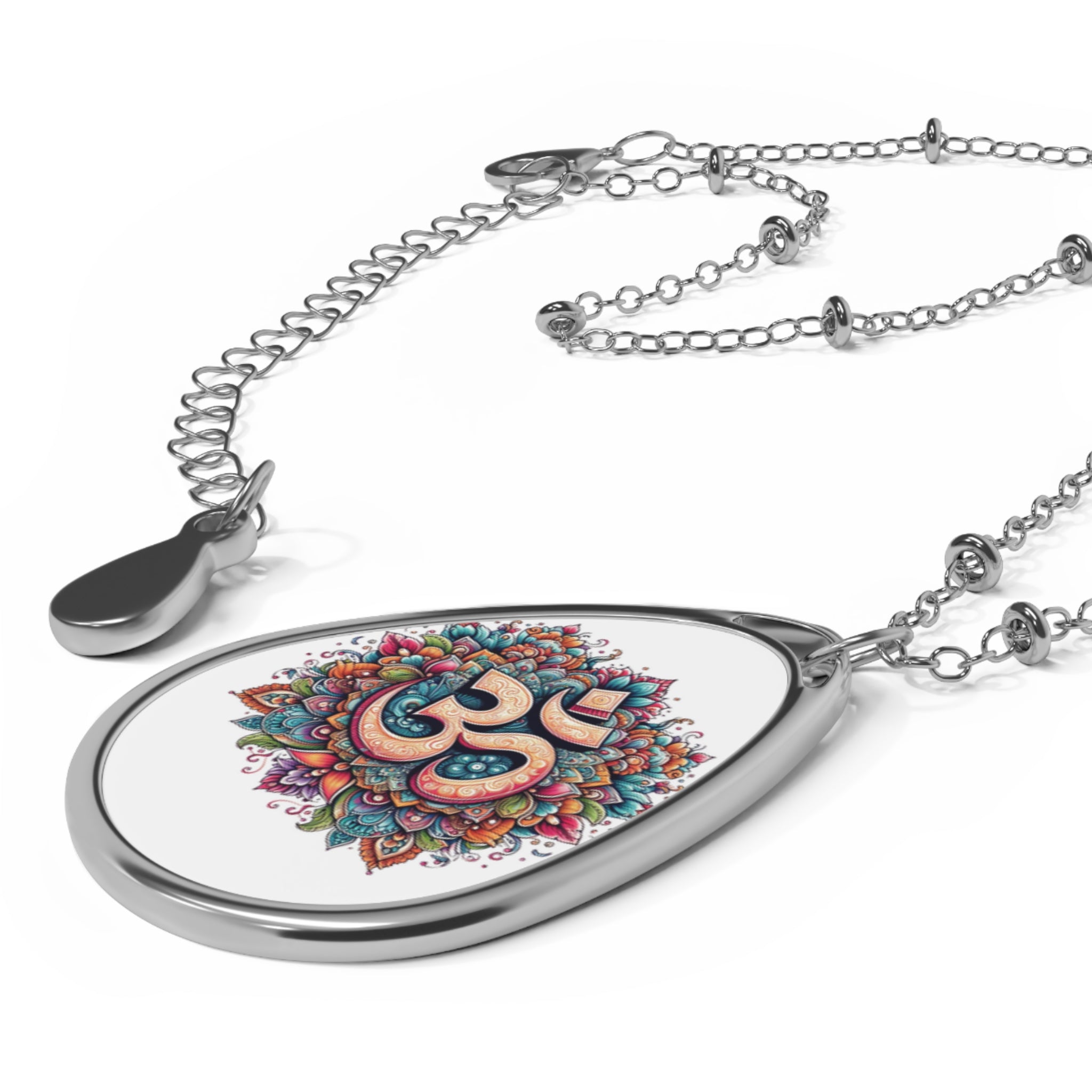 OM Oval Necklaceyogini italy