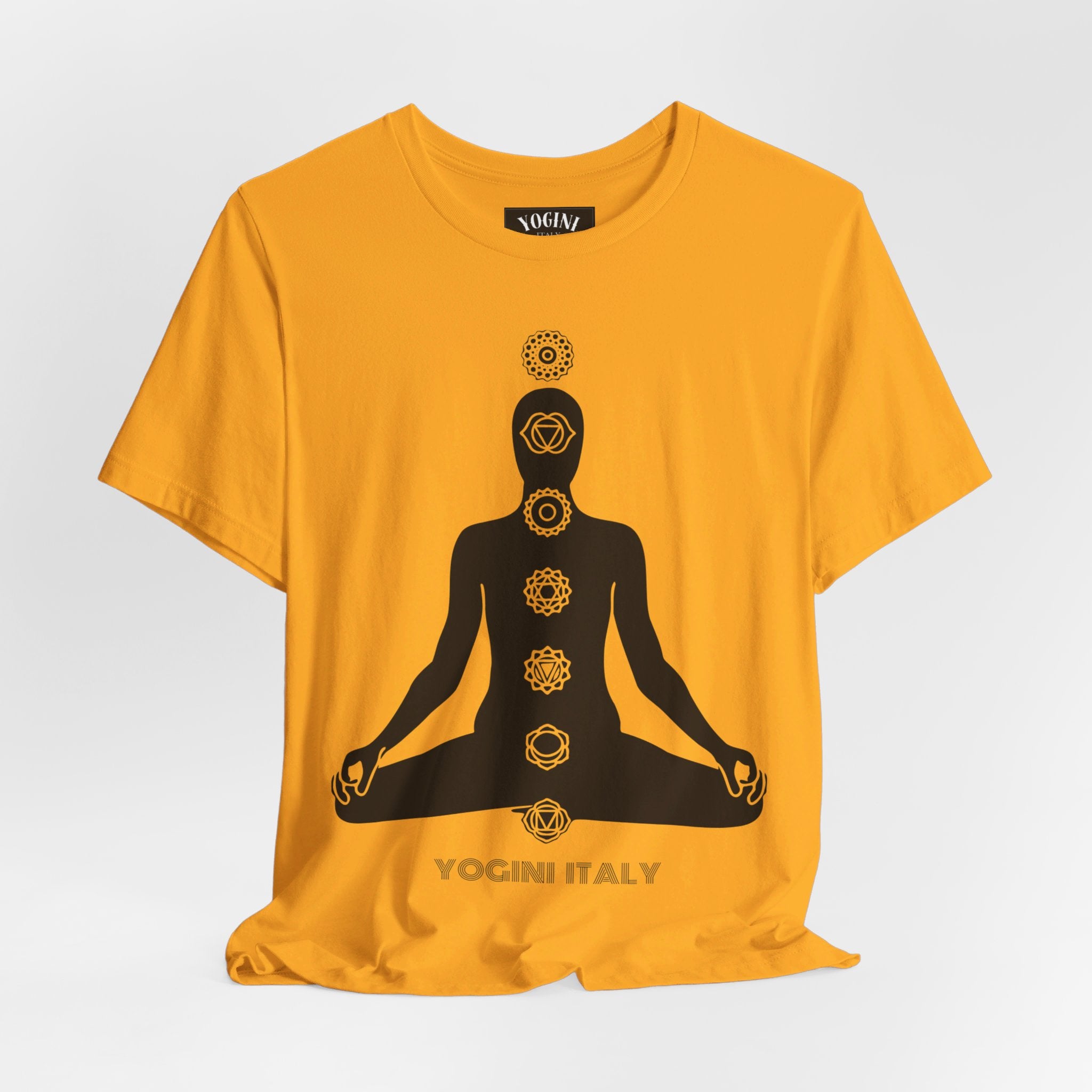 Active Chakra Yoga - Unisex Jersey Short Sleeve Tee by Yogini Italy