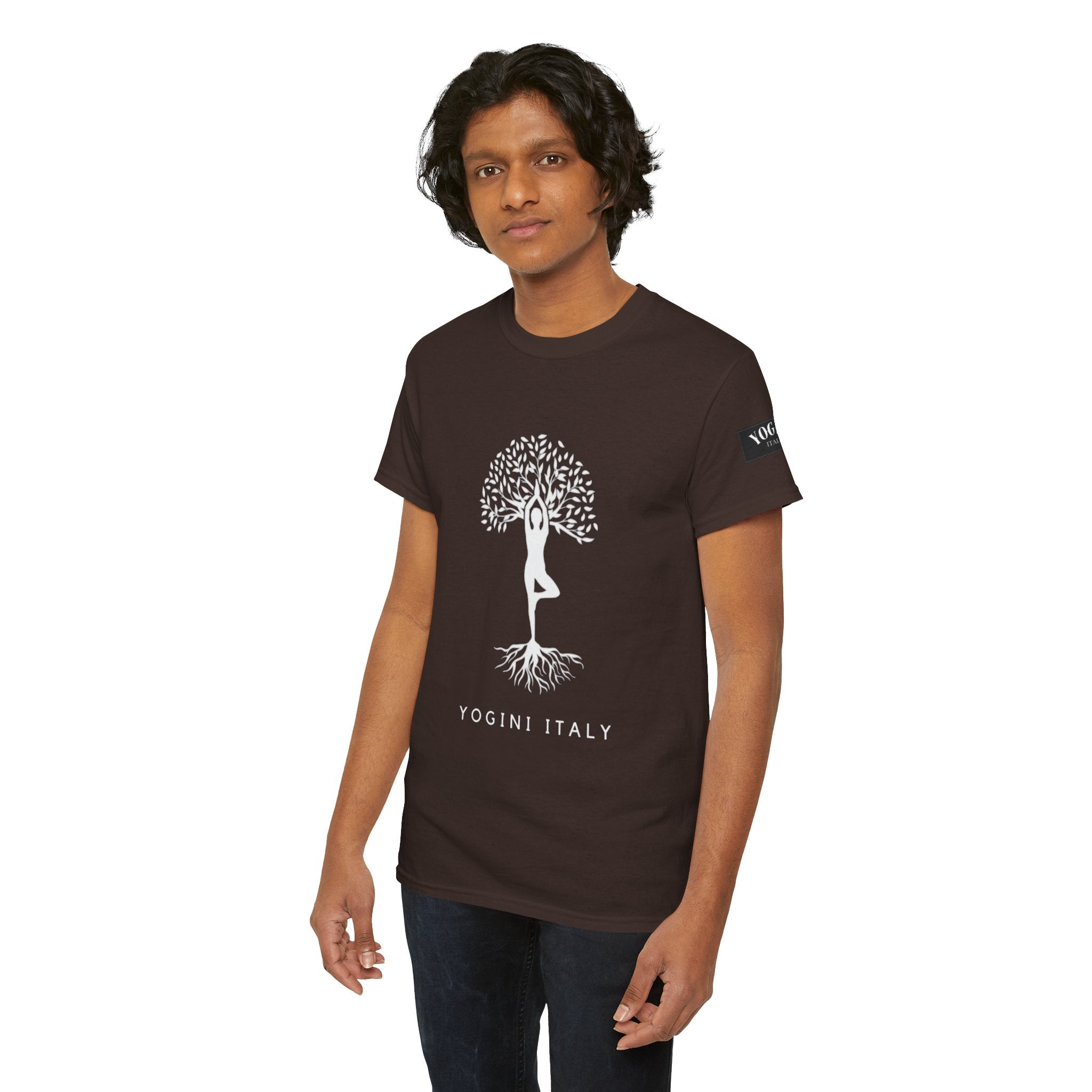 Awesome Yoga Unisex Heavy Cotton Tee by Yogini Italy