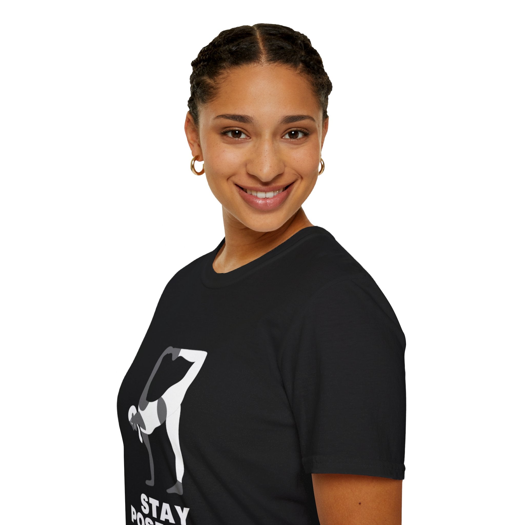 STAY POSE-TIVE - Unisex Softstyle T-Shirt by Yogini Italy