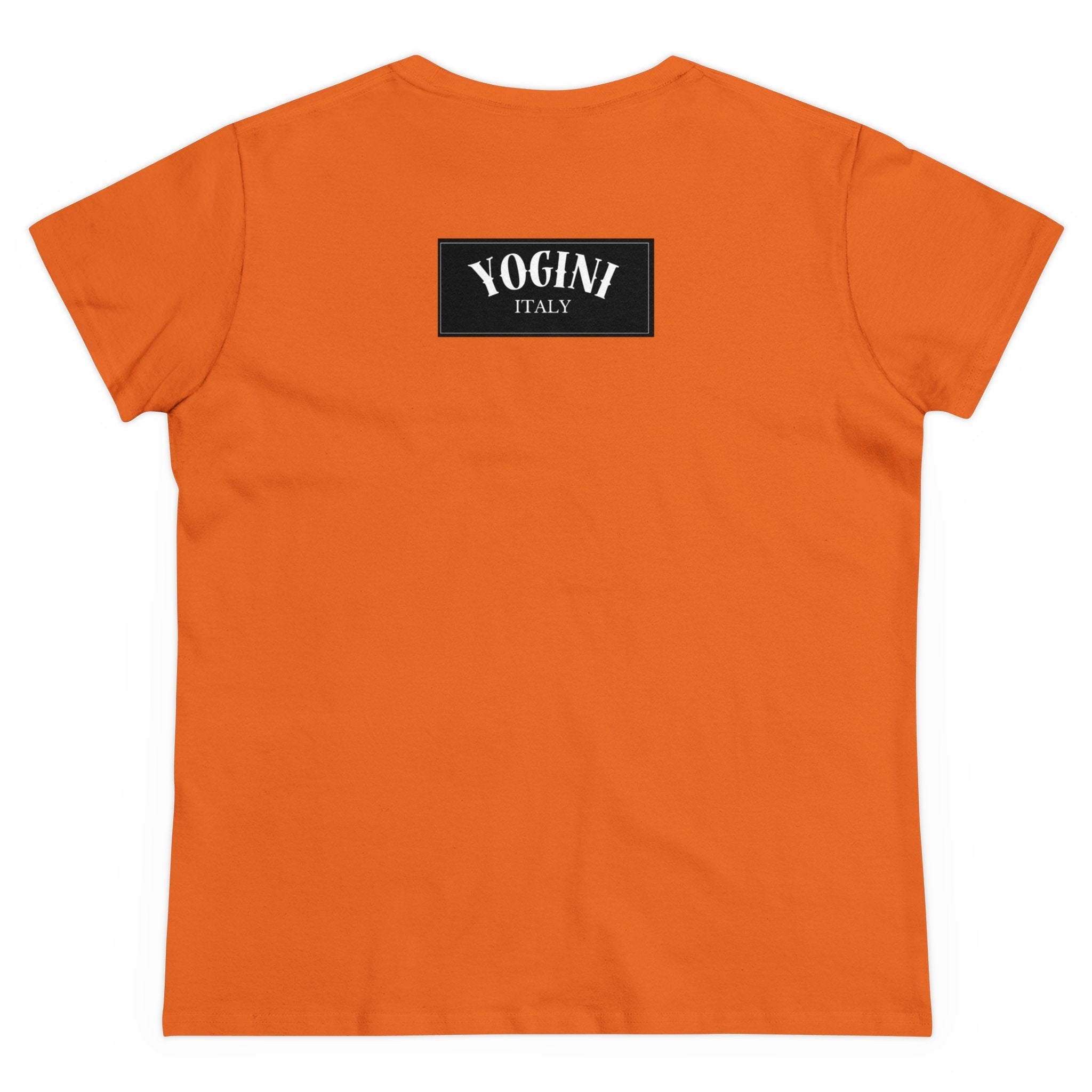 Crown Yoga -  Women's Midweight Cotton Tee by Yogini Italy