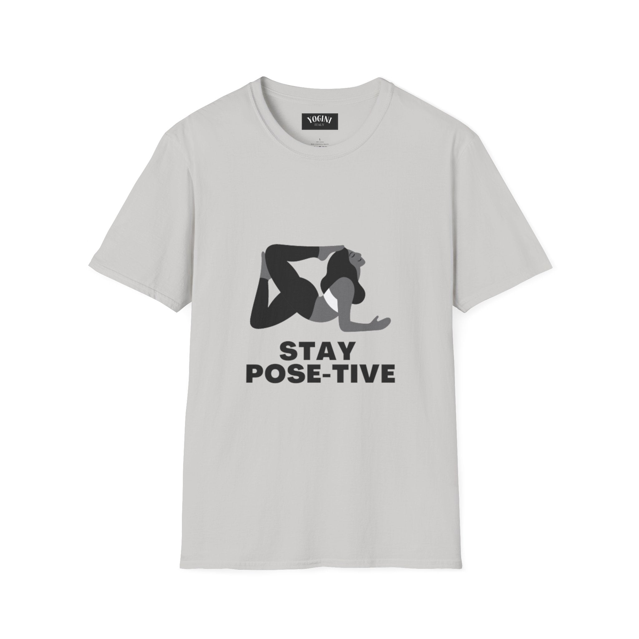 STAY POSE-TIVE - Unisex Softstyle T-Shirt by Yogini Italy