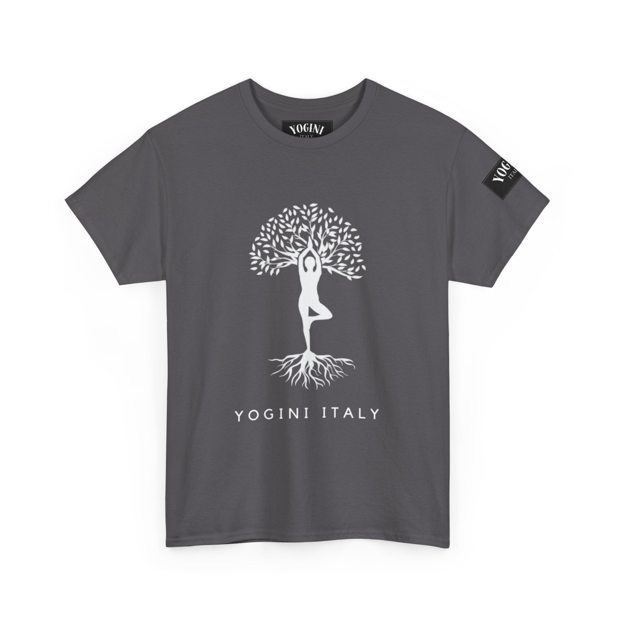 Awesome Yoga Unisex Heavy Cotton Tee by Yogini Italy