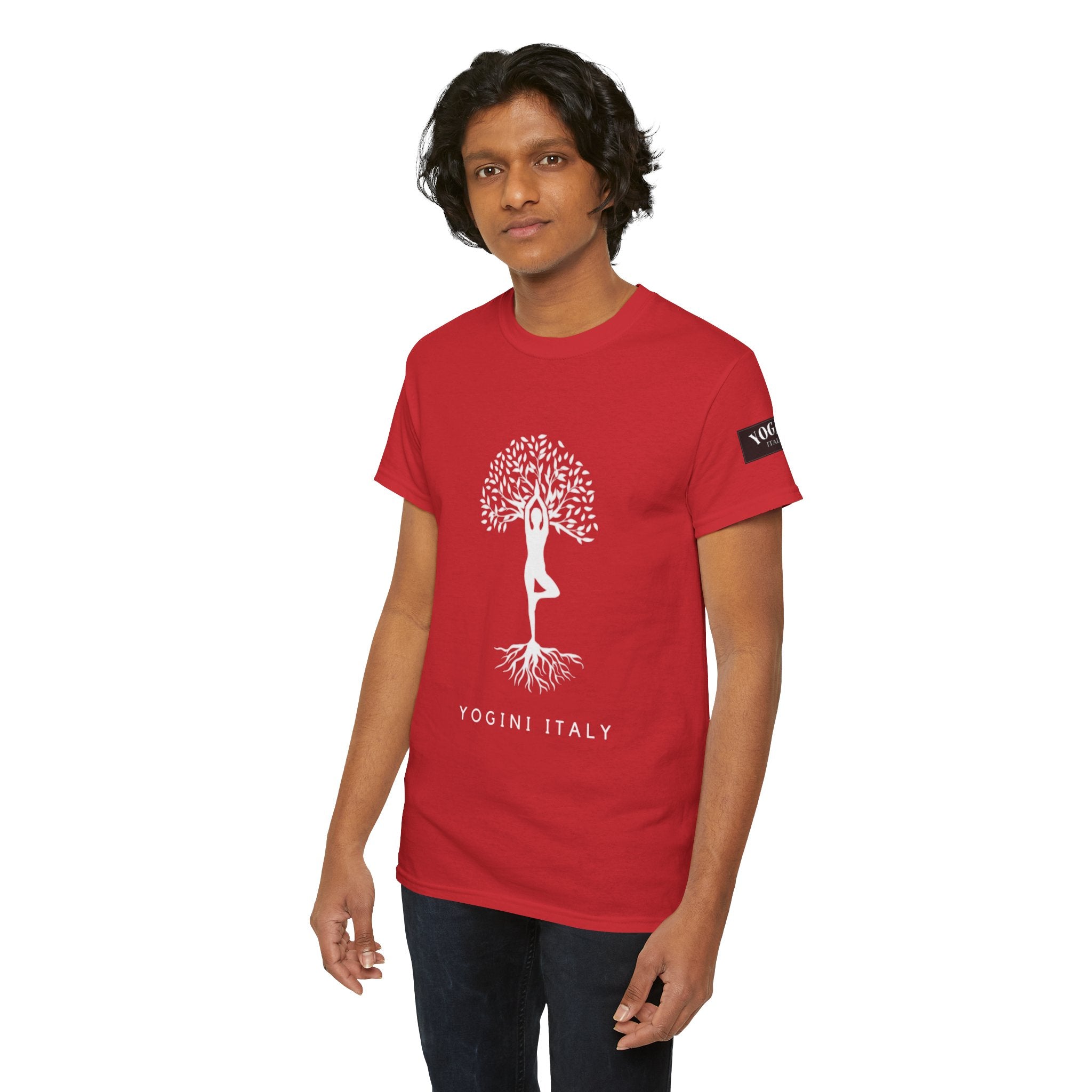 Awesome Yoga Unisex Heavy Cotton Tee by Yogini Italy