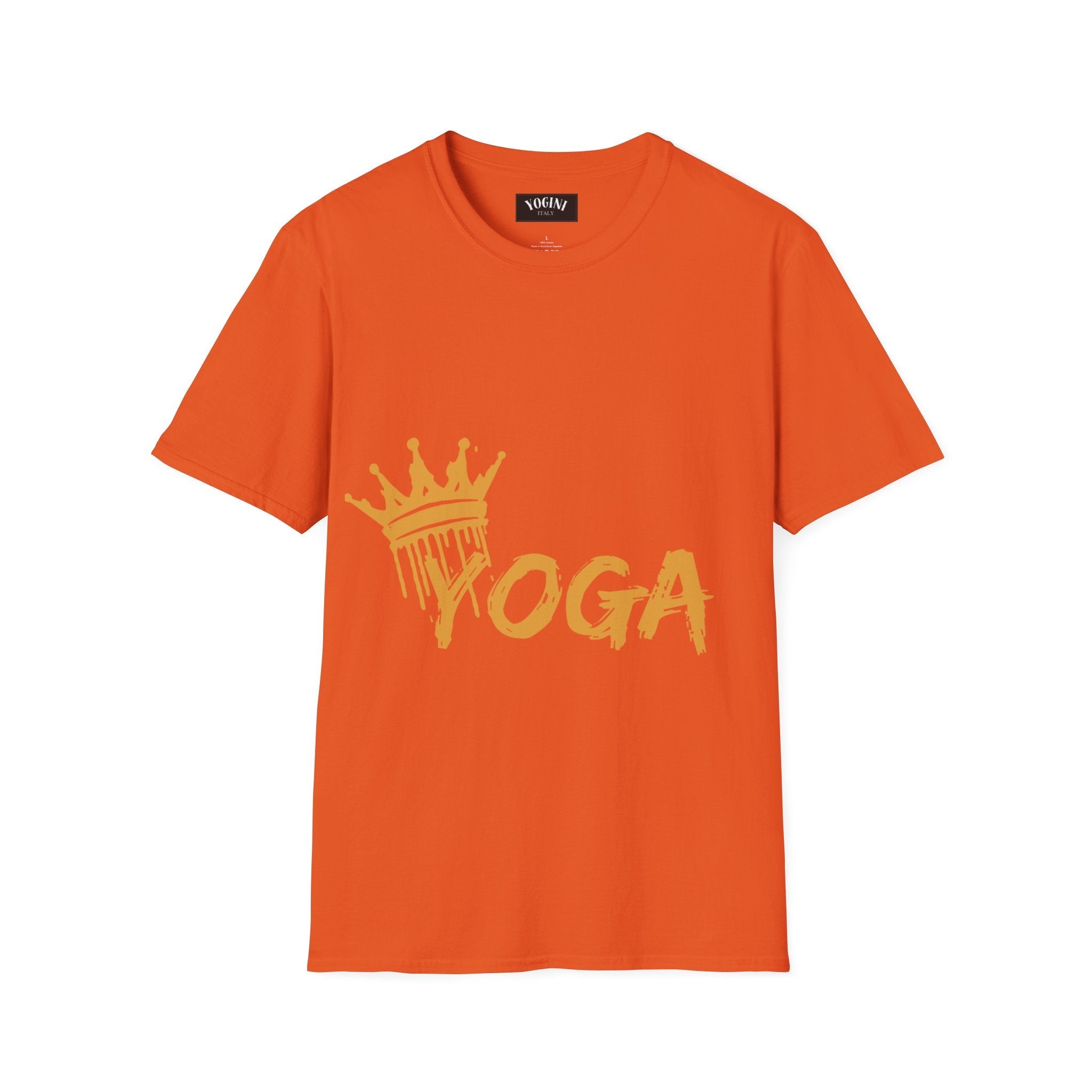 Crown Yoga - Unisex Softstyle T-Shirt by Yogini Italy