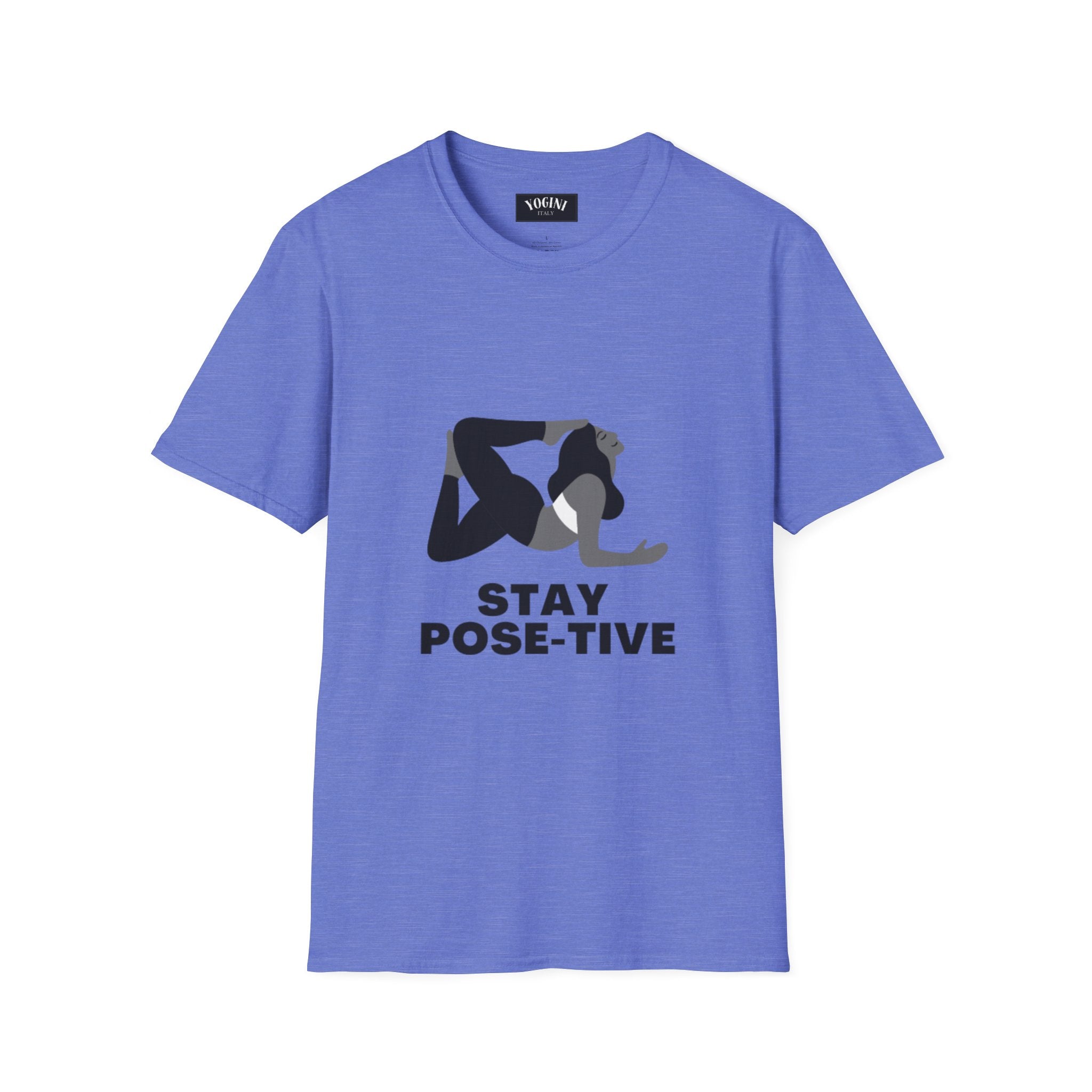 STAY POSE-TIVE - Unisex Softstyle T-Shirt by Yogini Italy