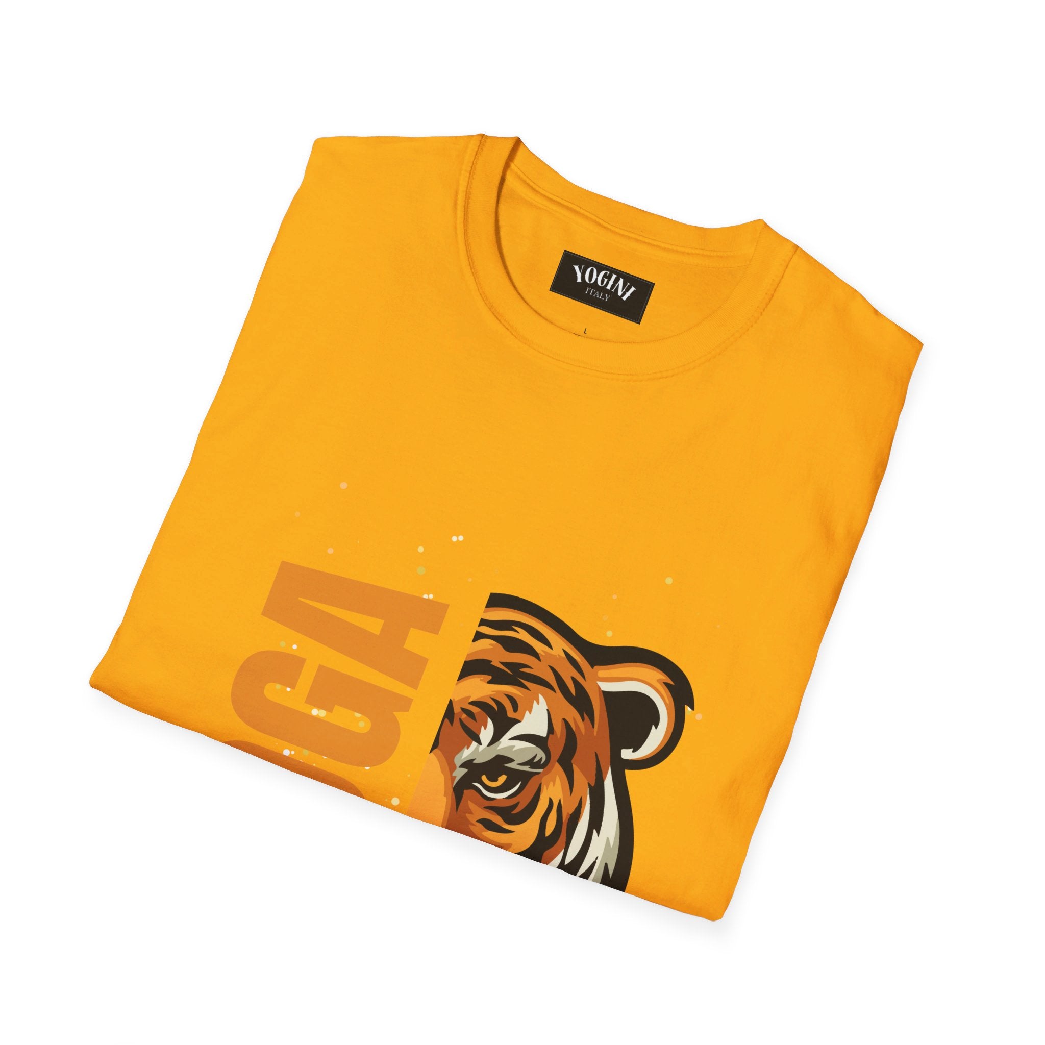 Active Tiger Yoga - Unisex Softstyle T-Shirt by Yogini Italy