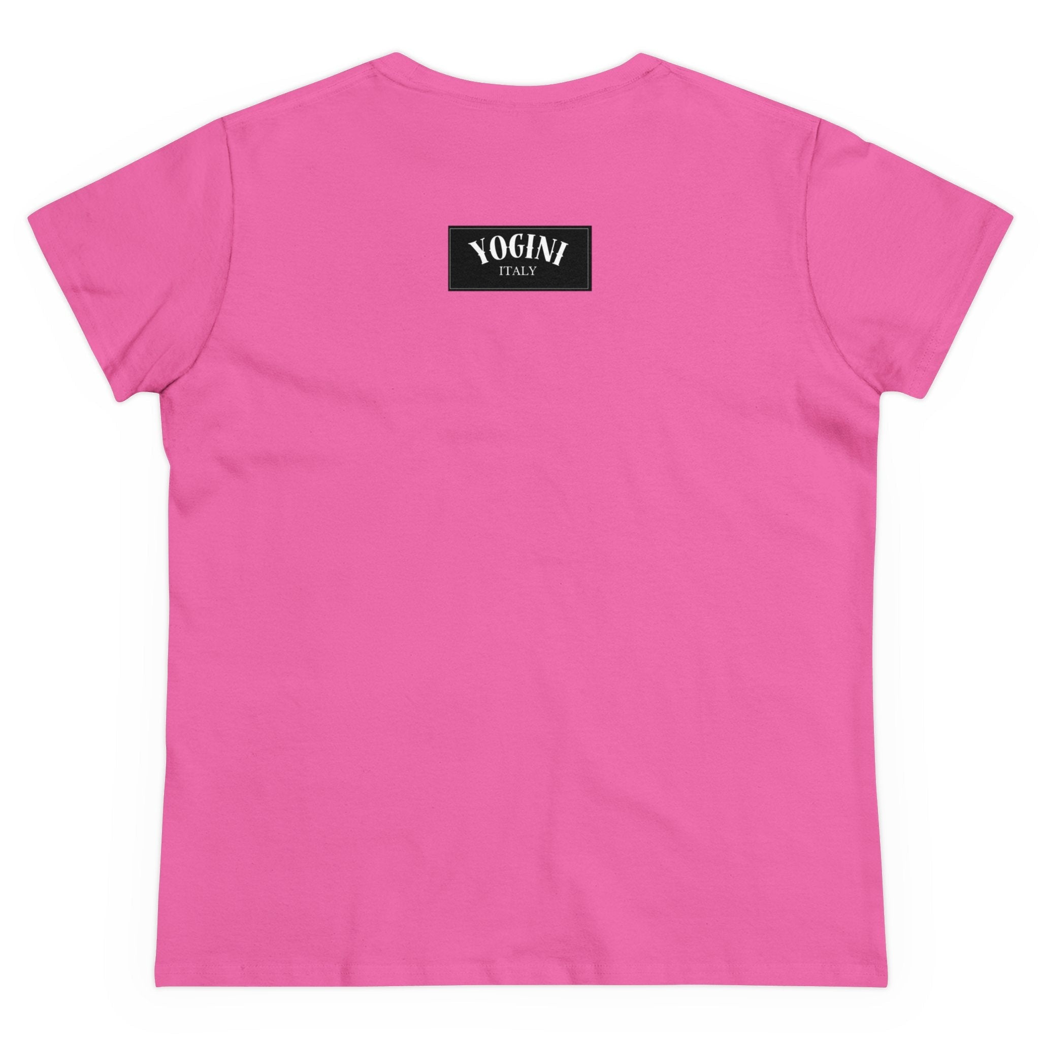 Smile - Women's Midweight Cotton Tee by Yogini Italy