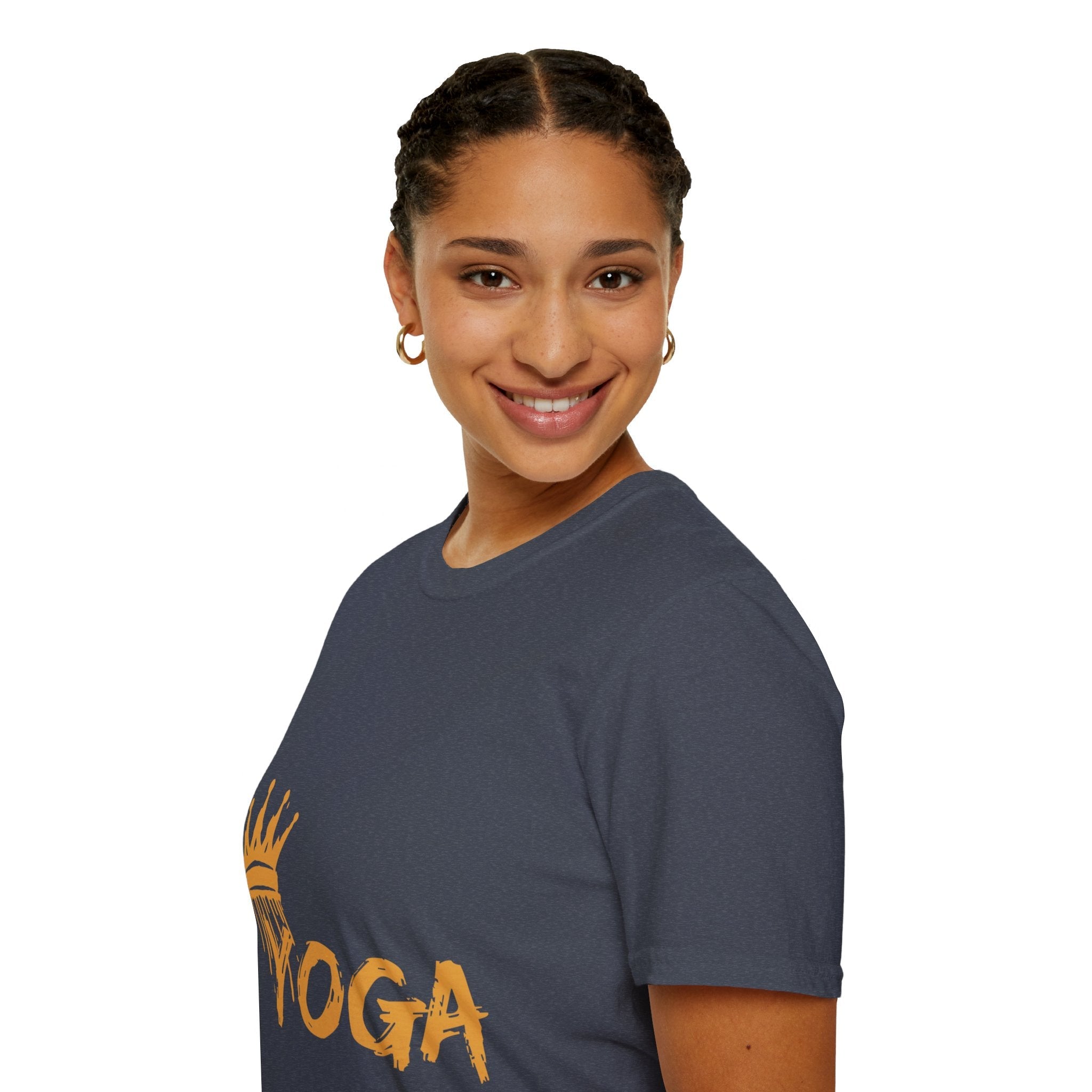 Crown Yoga - Unisex Softstyle T-Shirt by Yogini Italy