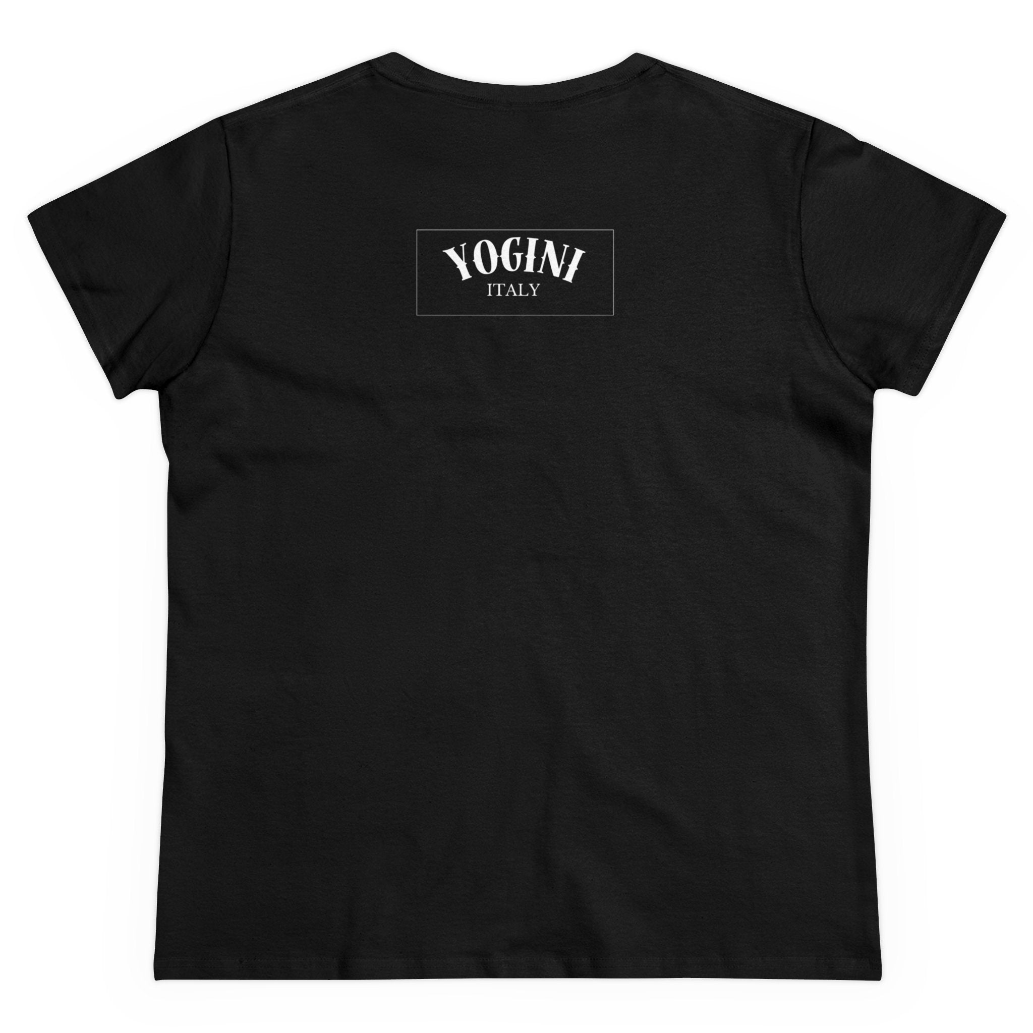 Crown Yoga -  Women's Midweight Cotton Tee by Yogini Italy