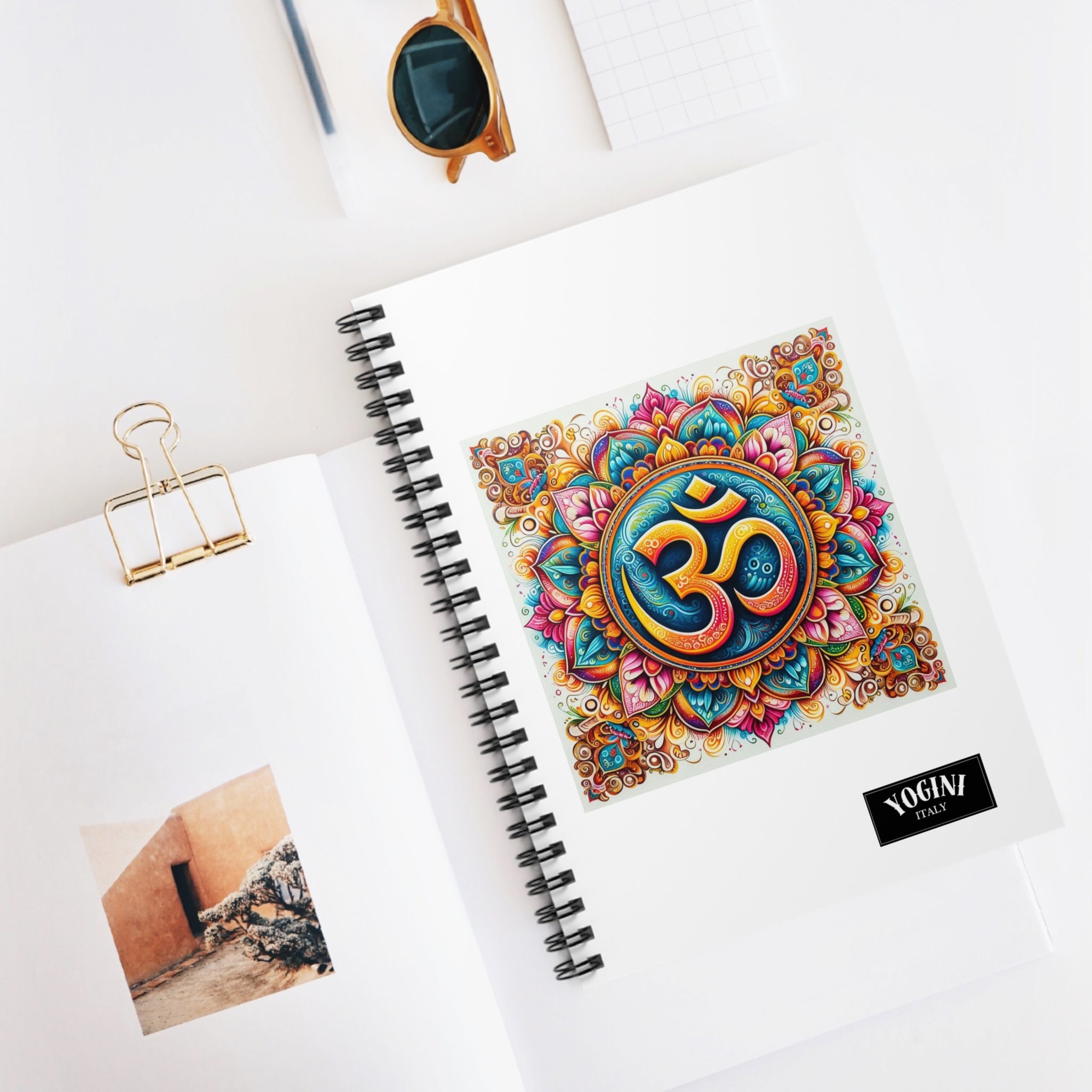 Yoga - Spiral Notebook - Ruled Line by Yogini Italy