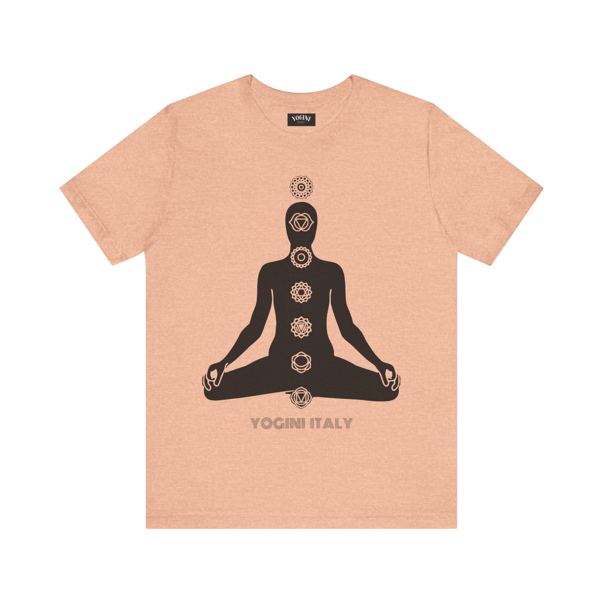 Active Chakra Yoga - Unisex Jersey Short Sleeve Tee by Yogini Italy