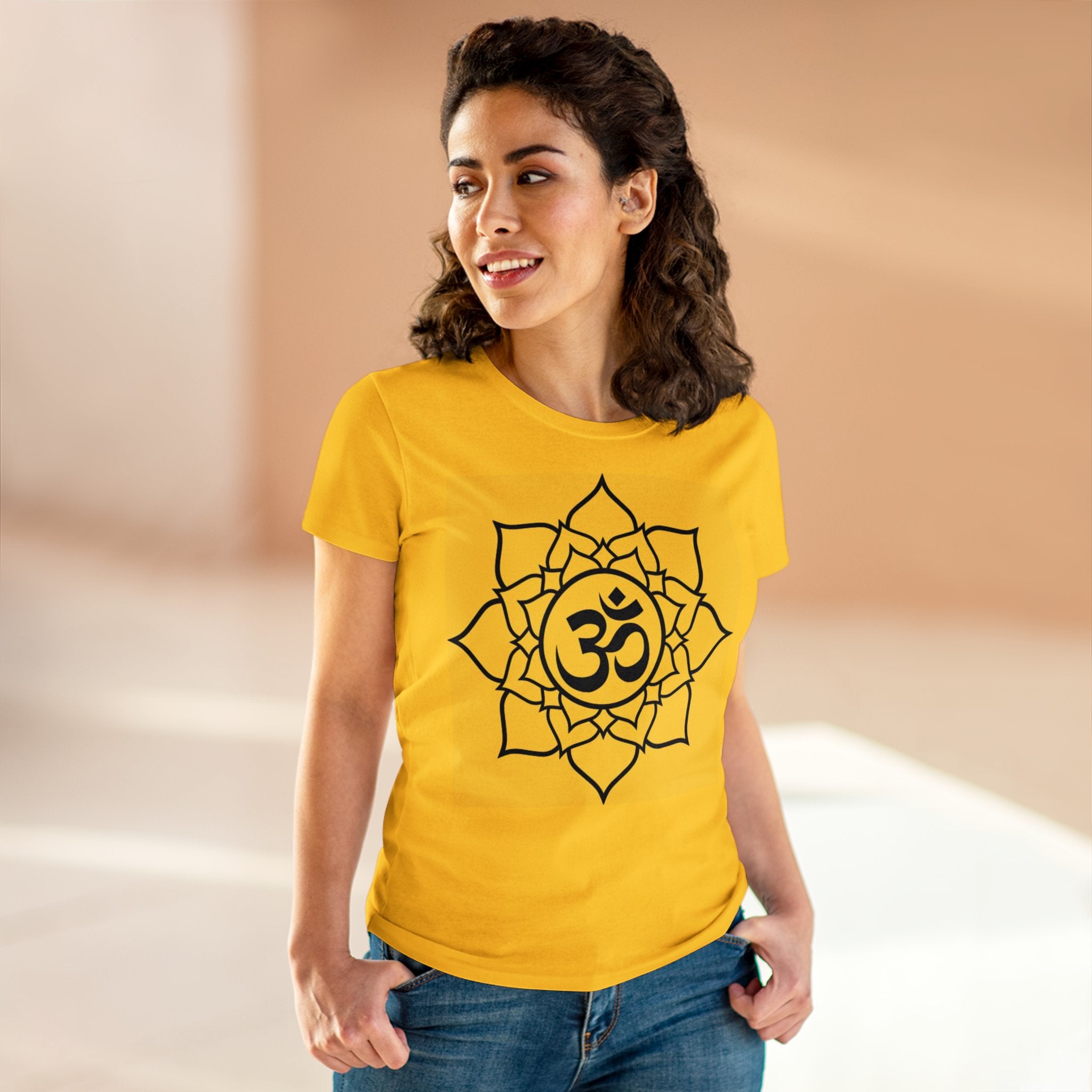 Chakra Women's Midweight Cotton Tee by Yogini Italy