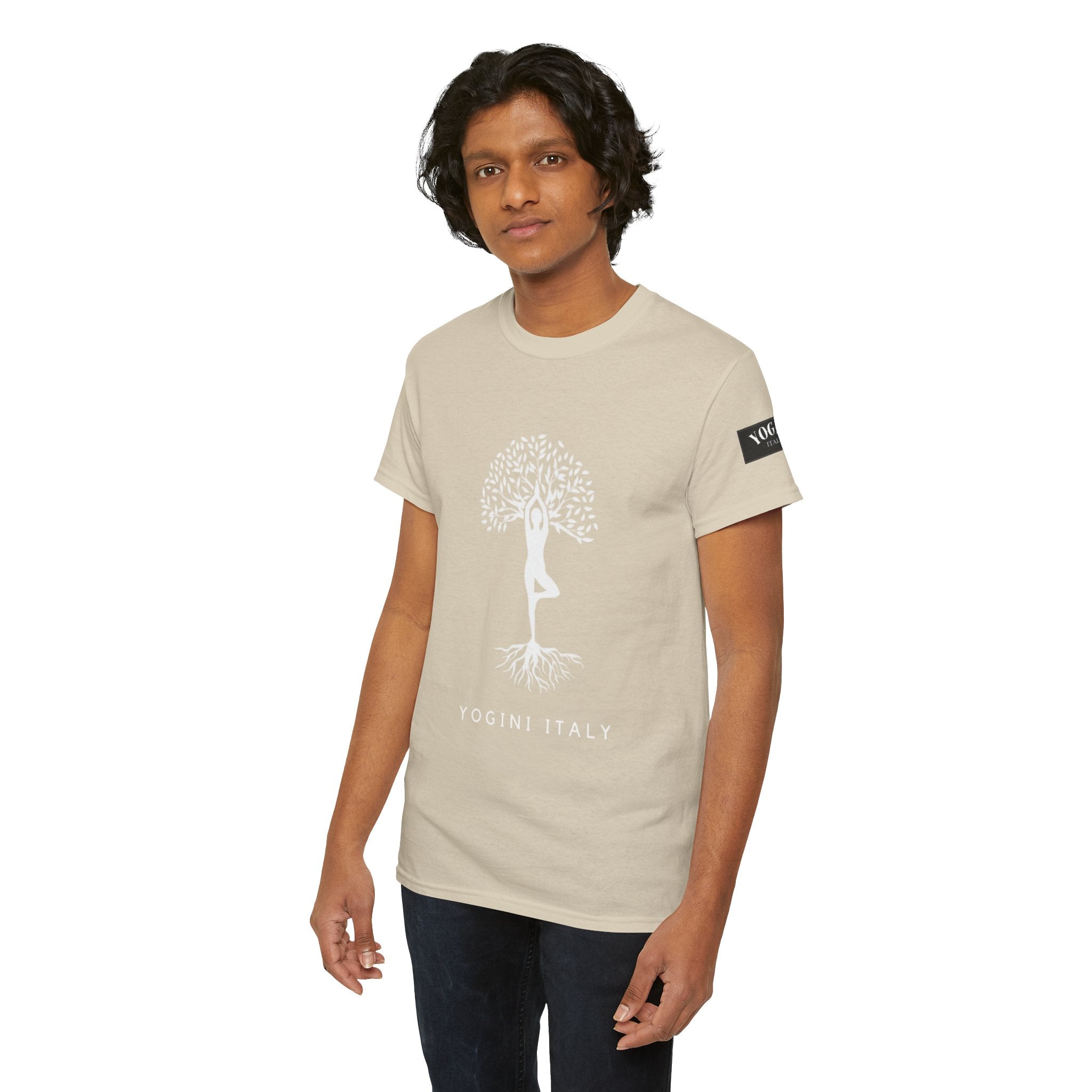 Awesome Yoga Unisex Heavy Cotton Tee by Yogini Italy