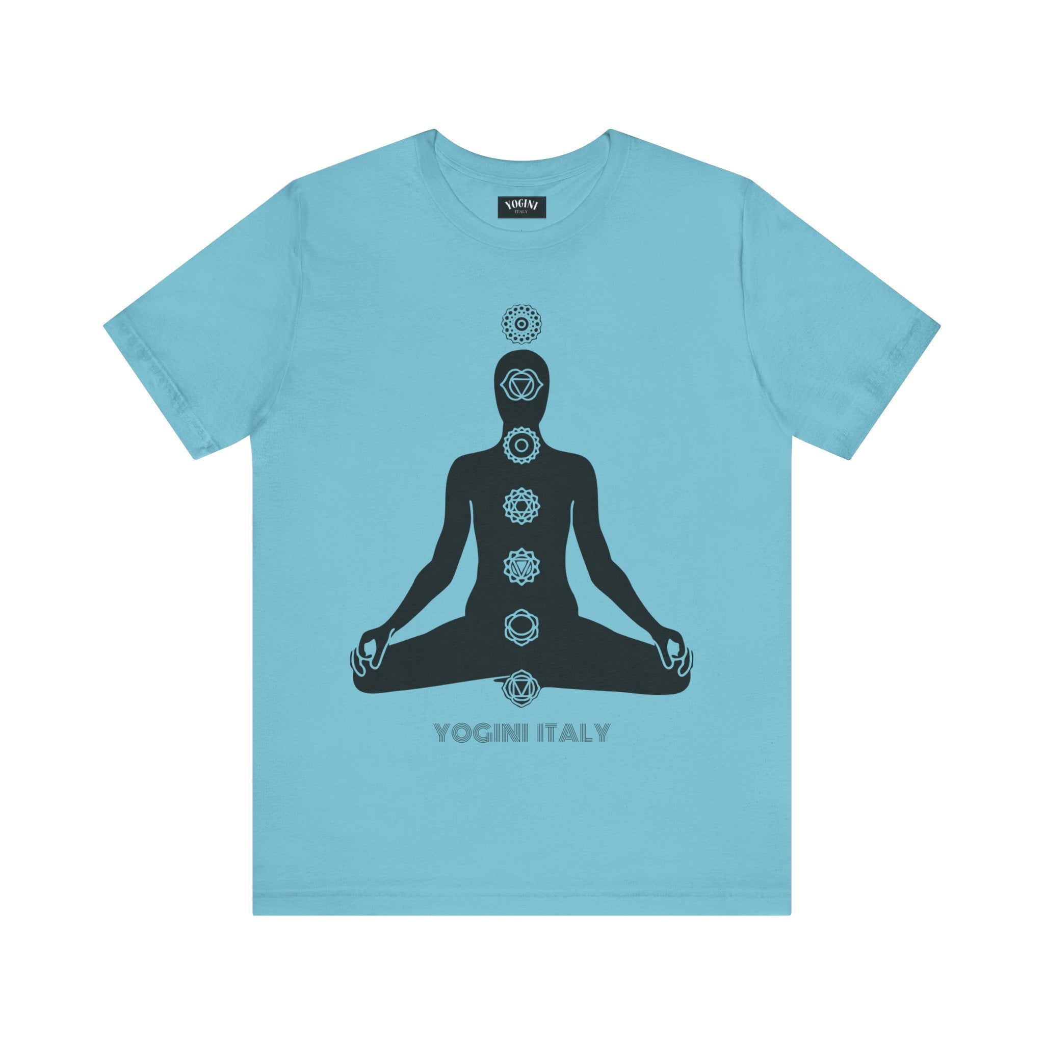 Active Chakra Yoga - Unisex Jersey Short Sleeve Tee by Yogini Italy