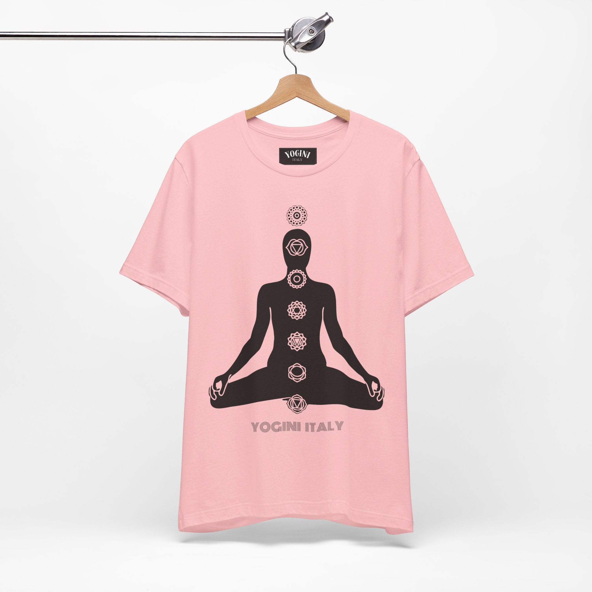 Active Chakra Yoga - Unisex Jersey Short Sleeve Tee by Yogini Italy