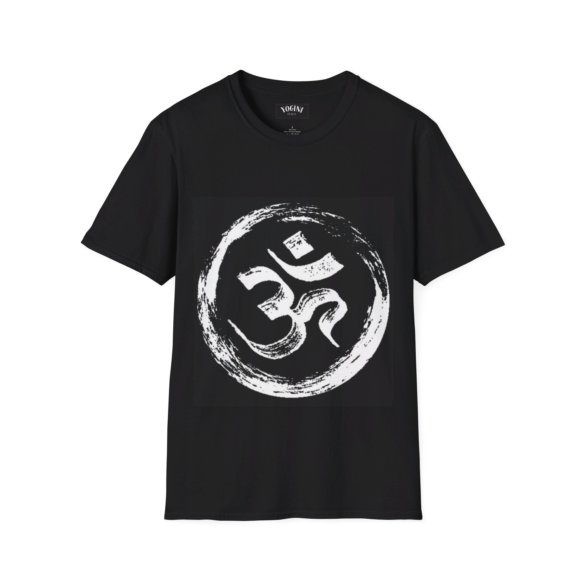 Om Yoga Unisex Softstyle T-Shirt by Yogini Italy