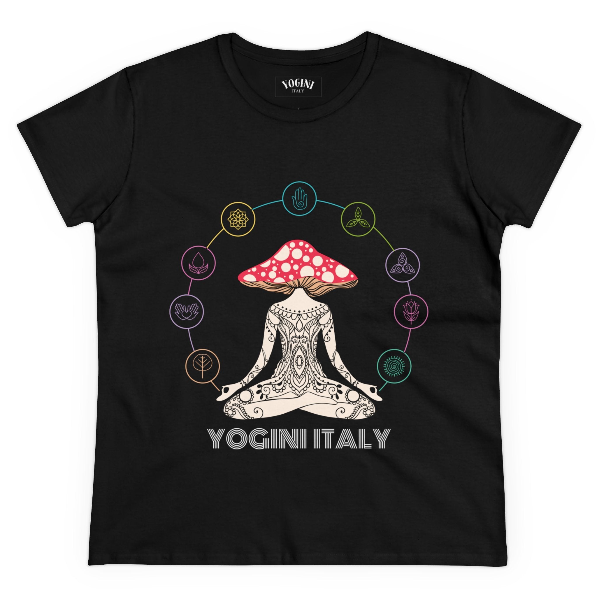 Yoga - Women's Midweight Cotton Tee by Yogini Italy