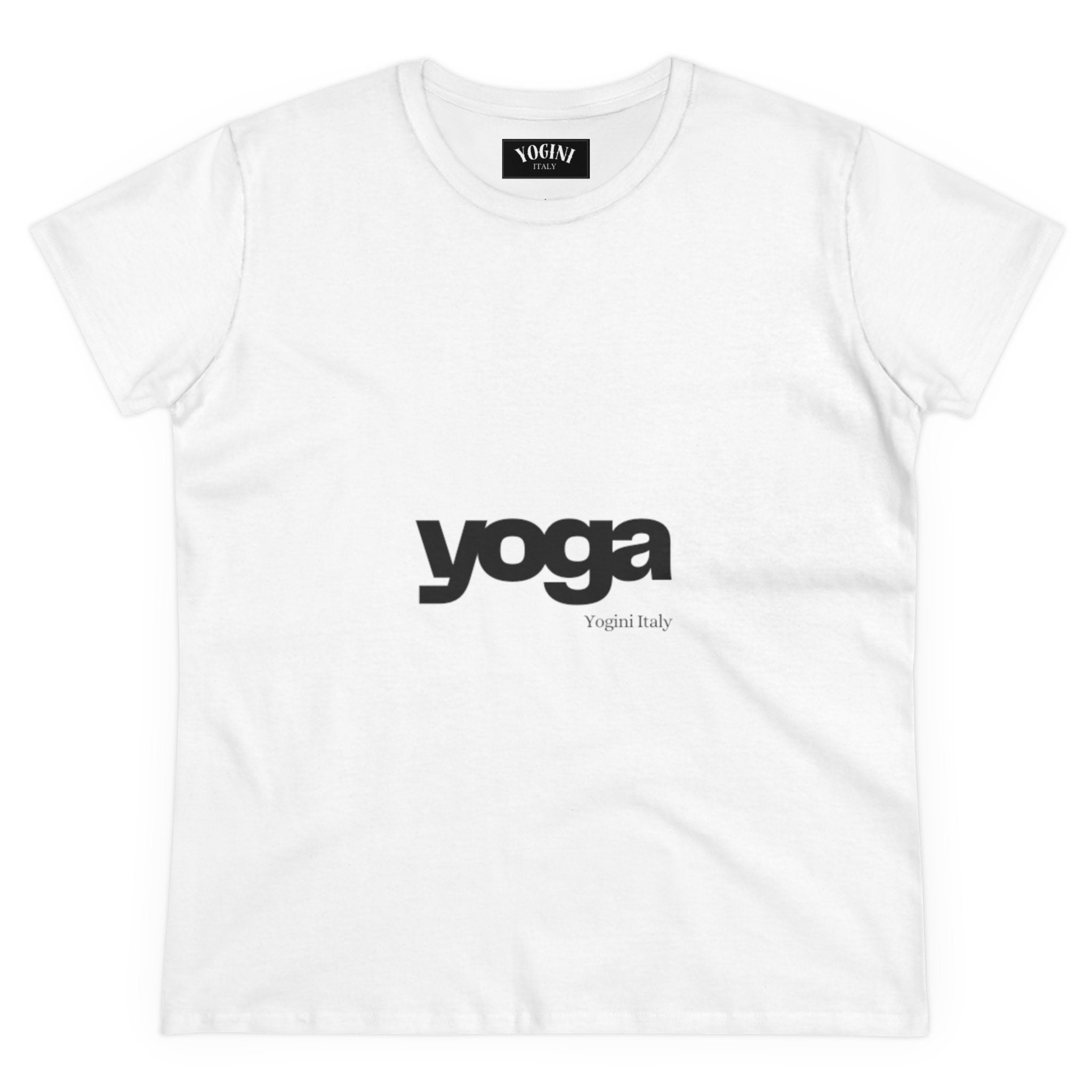 Yoga - Women's Midweight Cotton Tee by Yogini Italy