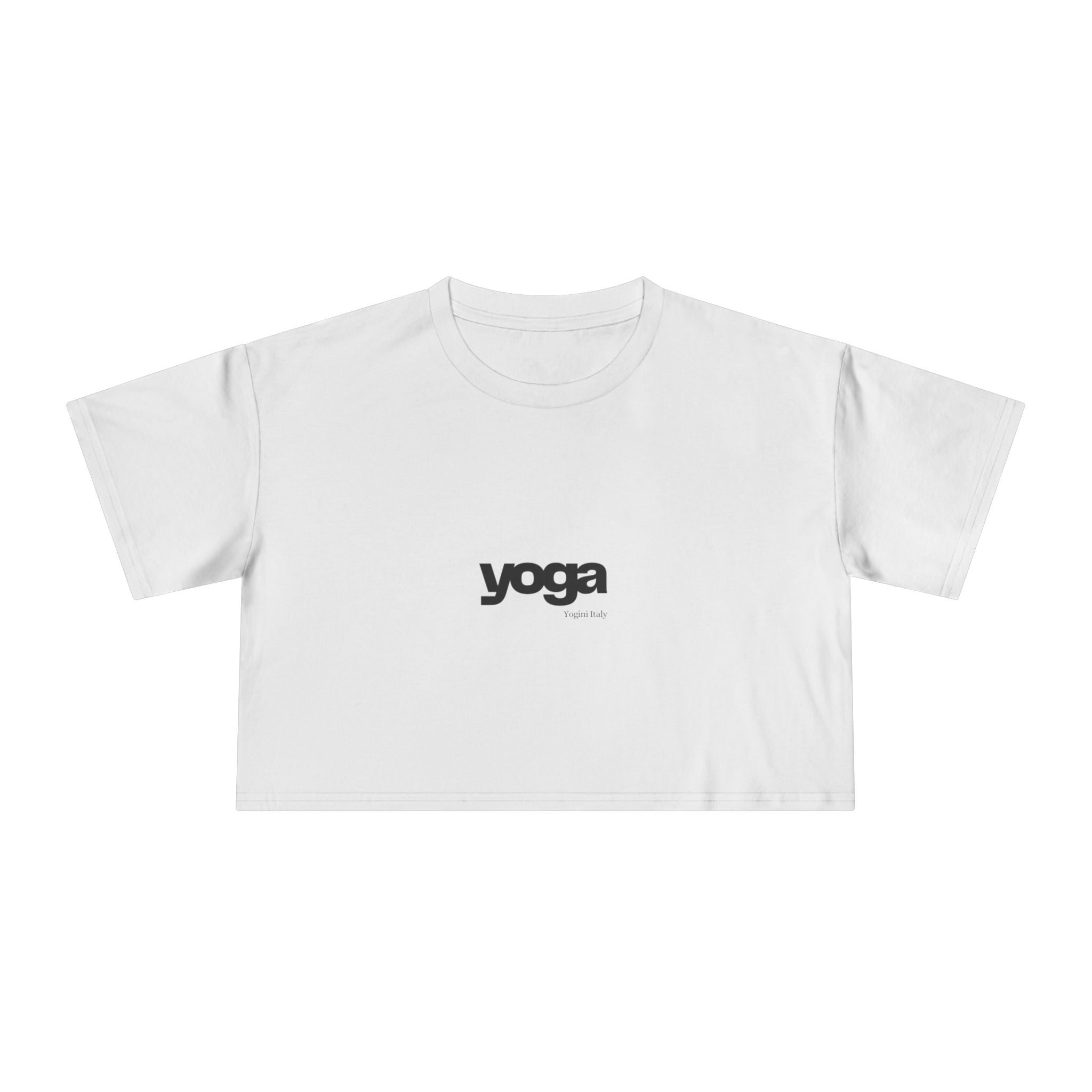 Yoga - Women's Crop Tee by Yogini Italy