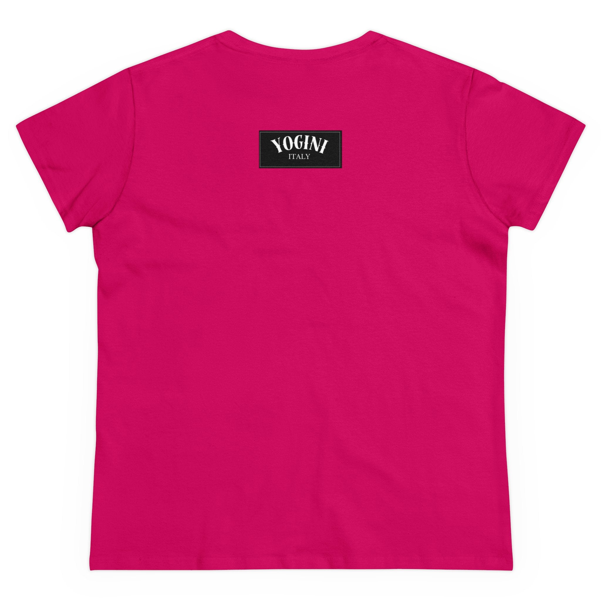 Smile - Women's Midweight Cotton Tee by Yogini Italy