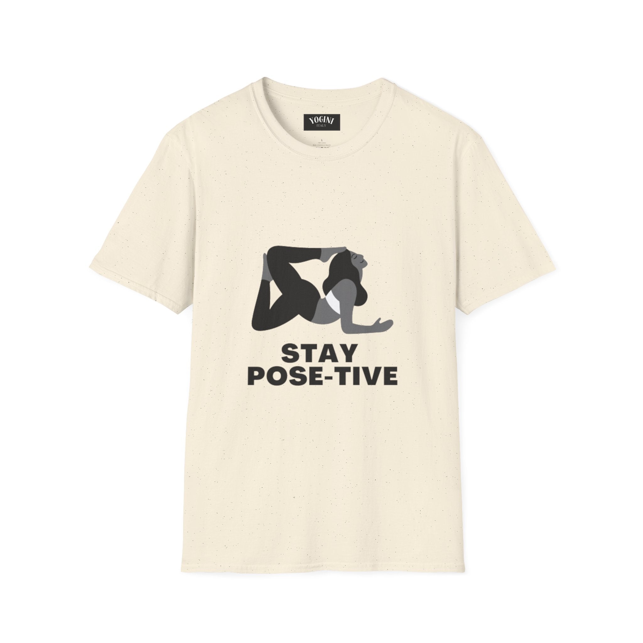 STAY POSE-TIVE - Unisex Softstyle T-Shirt by Yogini Italy