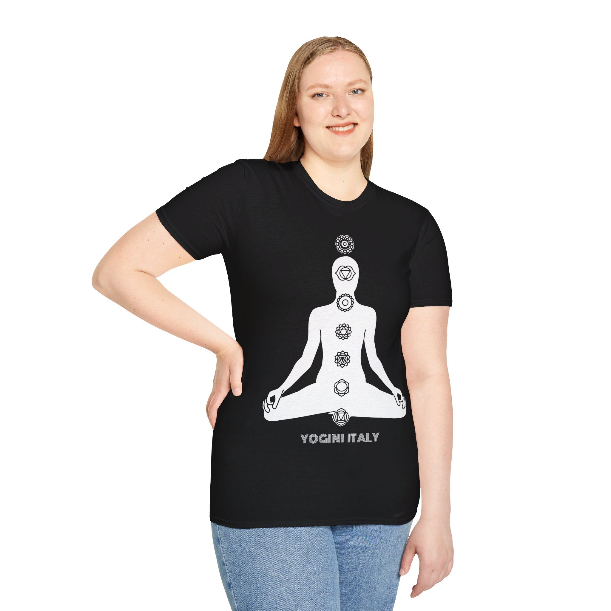 Chakra - Unisex Softstyle T-Shirt by Yogini Italy