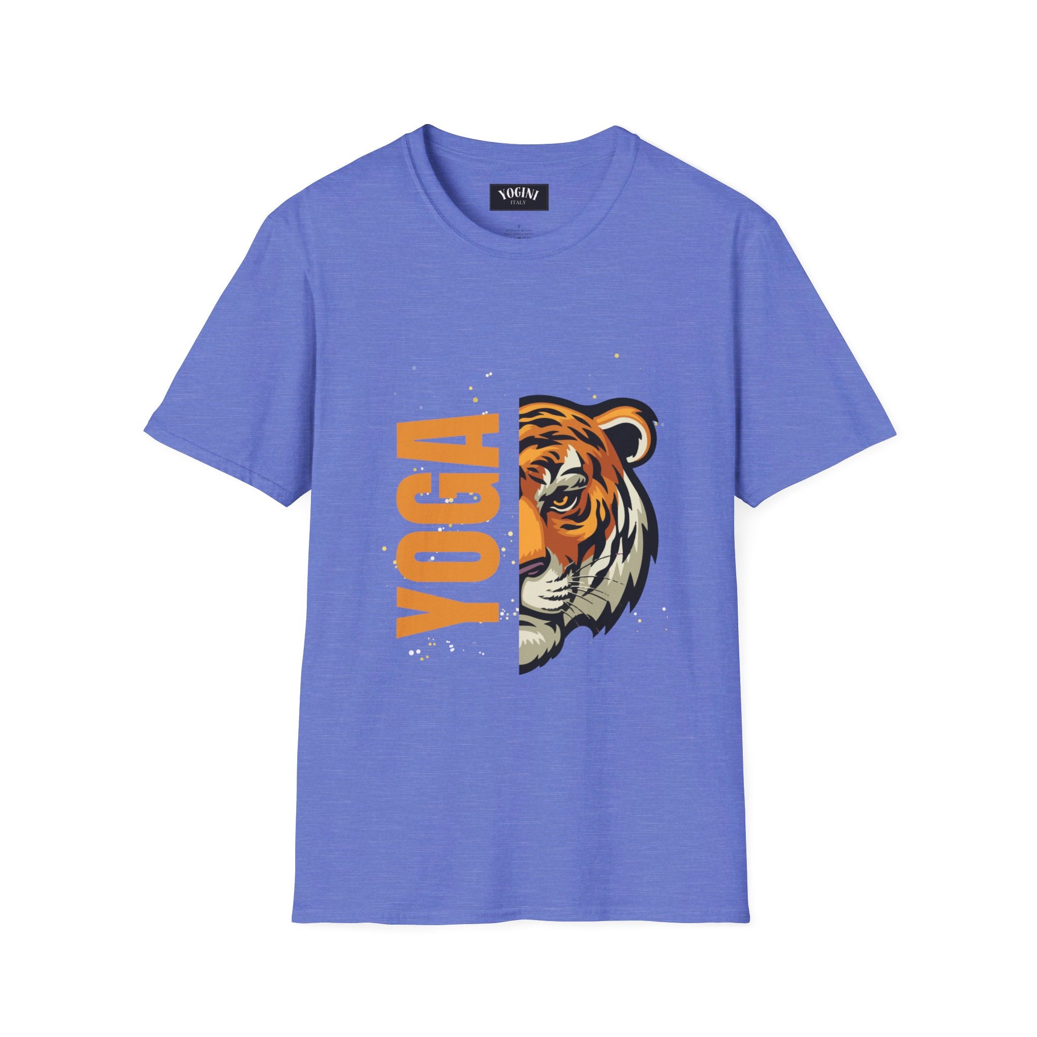 Active Tiger Yoga - Unisex Softstyle T-Shirt by Yogini Italy