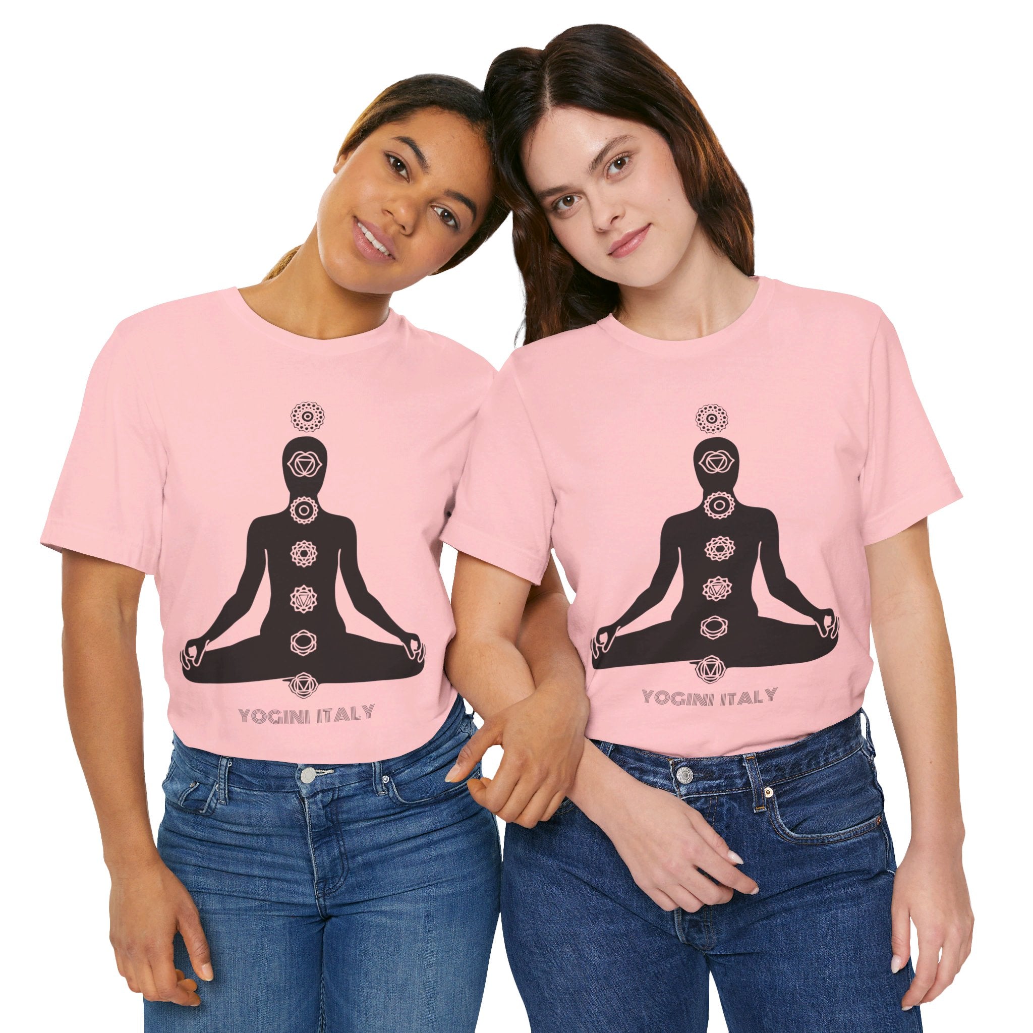 Active Chakra Yoga - Unisex Jersey Short Sleeve Tee by Yogini Italy